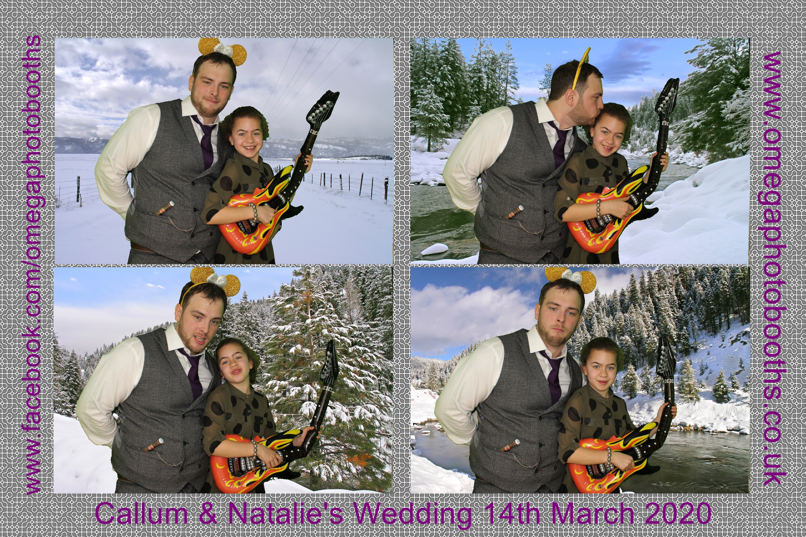 Callum and Natalie's Wedding | View more photos from the event at gallery.omegaphotobooths.co.uk/u/Omega-Photobooths/Callum-and-Natalies-Wedding